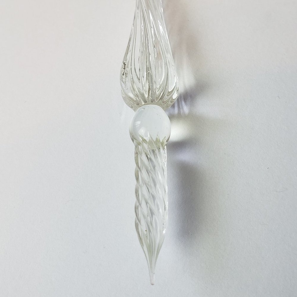 2/25$ nwot transparent glass dip pen